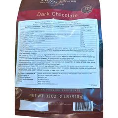 Bouchard Premium Belgian Dark Chocolate individually wrapped pieces for convenient snacking.