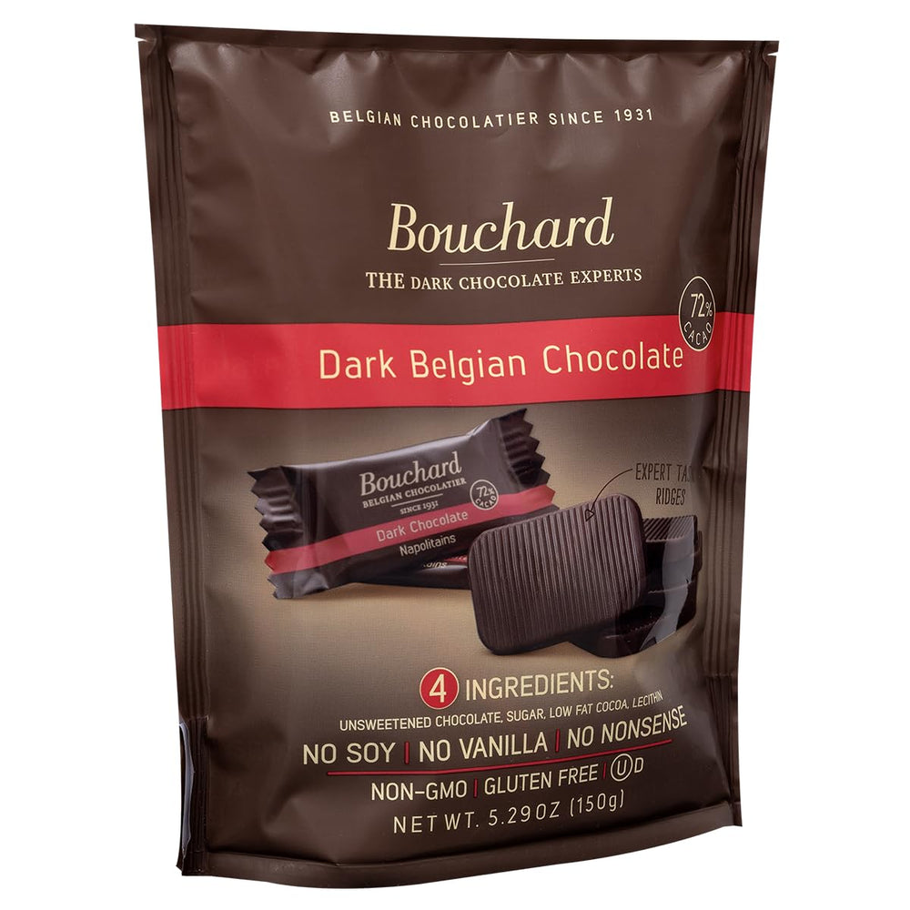 Bouchard chocolate served on a plate evokes a refined tasting moment.