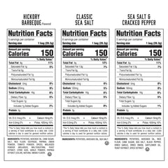 Boulder Canyon avocado oil kettle chips box contents—non-GMO and kosher certified.
