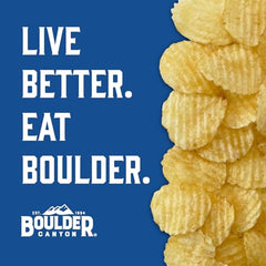 Boulder Canyon chips bag back – ingredients reveal no hydrogenated fats