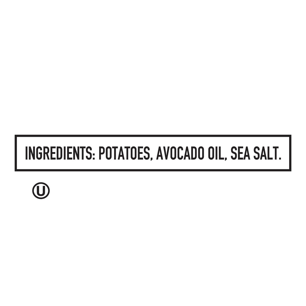 Boulder Canyon chips ingredients panel – no high fructose corn syrup
