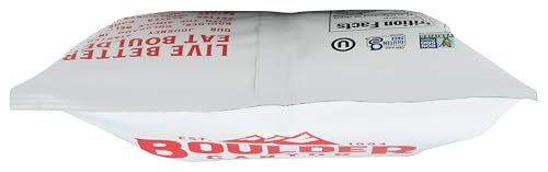 Boulder Canyon chips display premium ingredients on the bag, signaling quality.