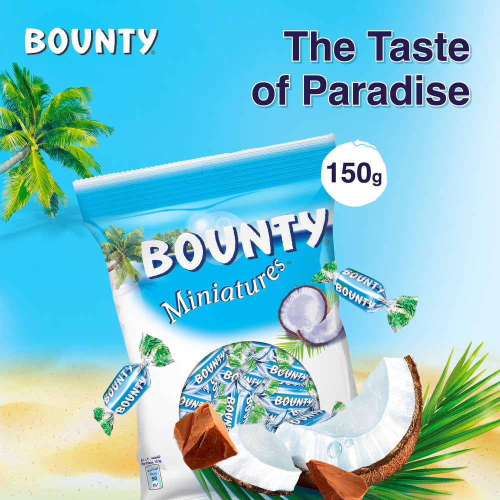 Bounty 1 Miniatures packaging back with serving suggestions and ingredients for planning