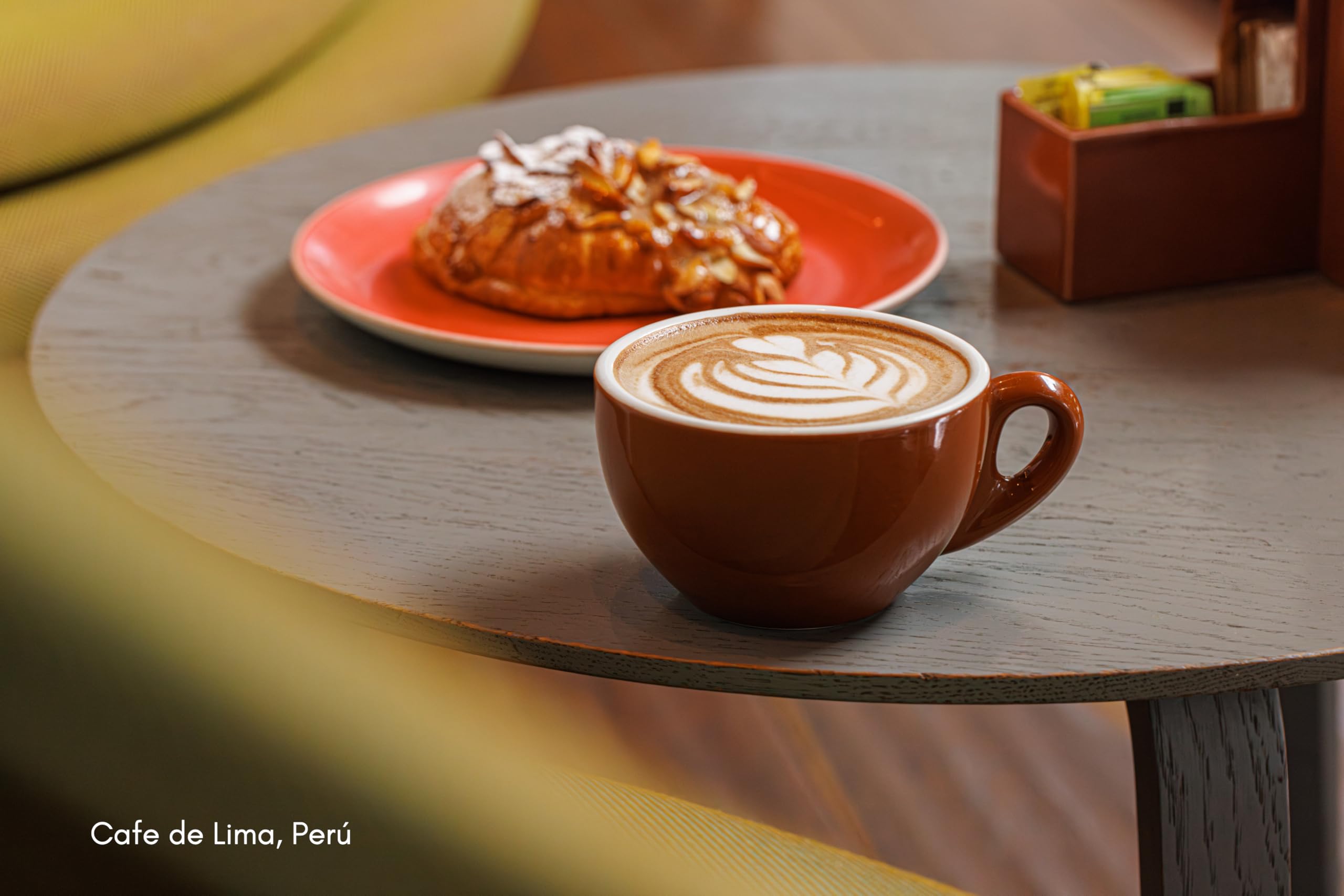 Bounty Crops cacao powder in a smoothie, rich chocolate notes.