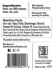 Bluegrass Soy Sauce pour evokes smoky, brothy notes ideal for marinades.