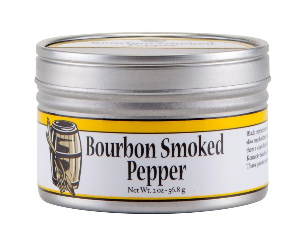 Bourbon Smoked Pepper bottle closeup highlighting smoky aroma for grilling