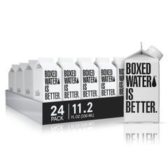 Boxed Water Is Better mini pack front view, ideal for lunches and travel.