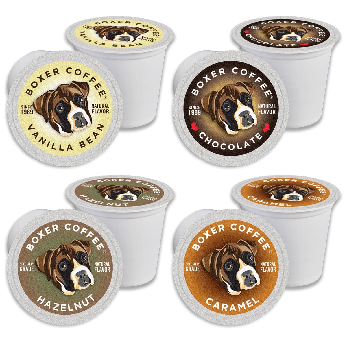 Boxer Coffee Cozy Classics Vanilla pod, rich aroma for a comforting morning brew