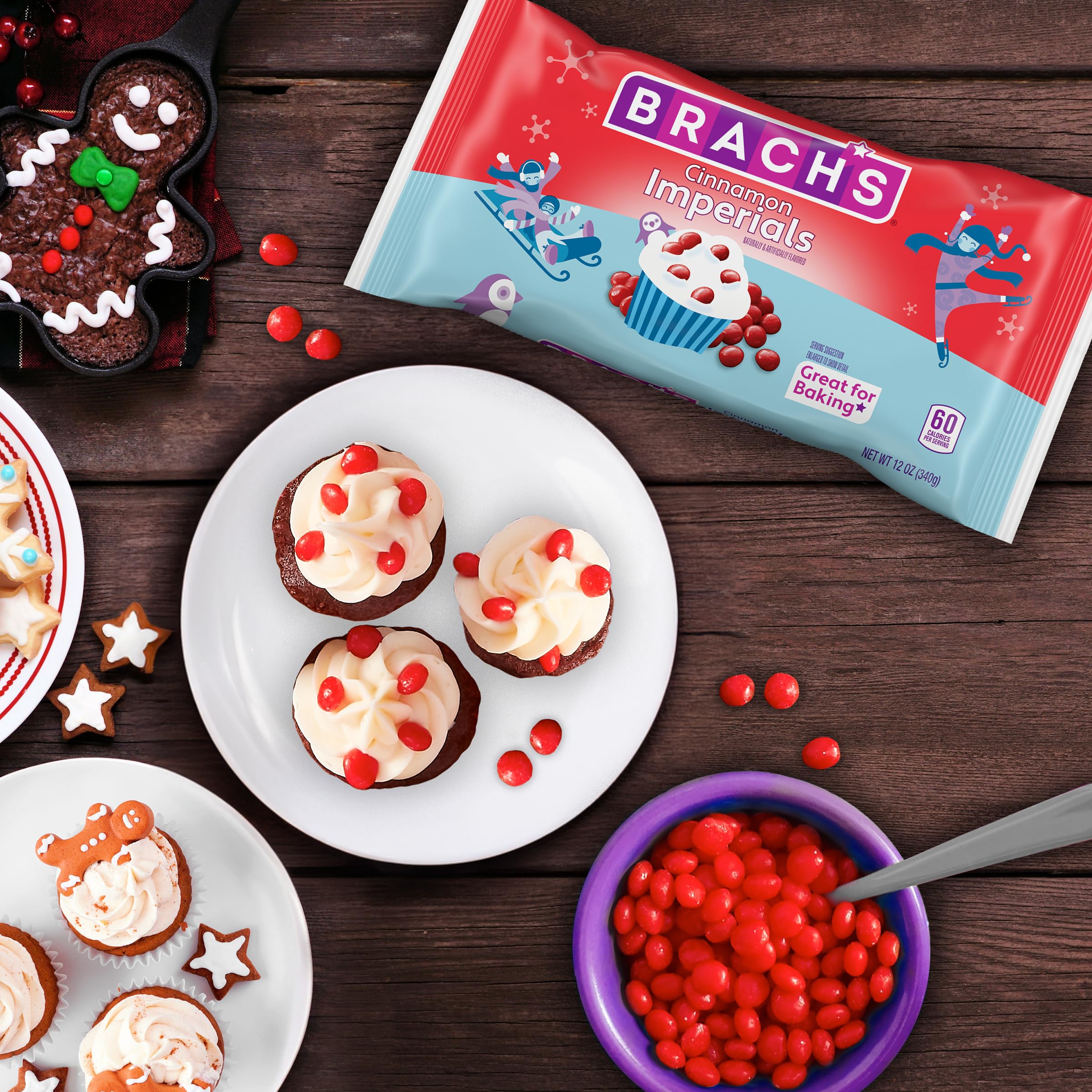 Brach's Cinnamon Imperials baking idea, perfect for adding cinnamon kick to cookies.
