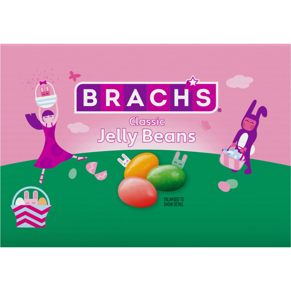 Brach's classic jelly beans twelve-bag share pack display