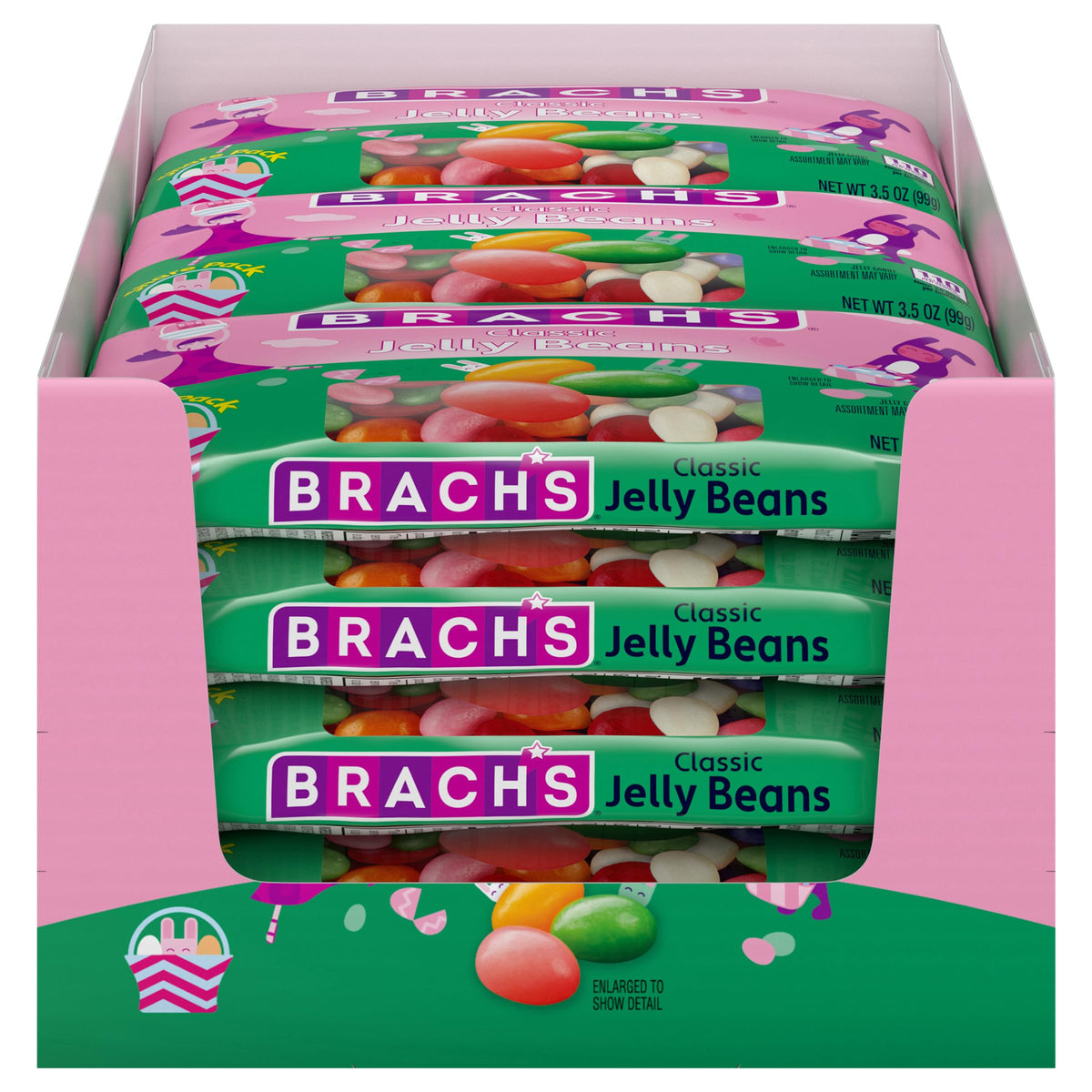 Brach's Classic Jelly Beans share-pack front view, ideal for Easter gifting