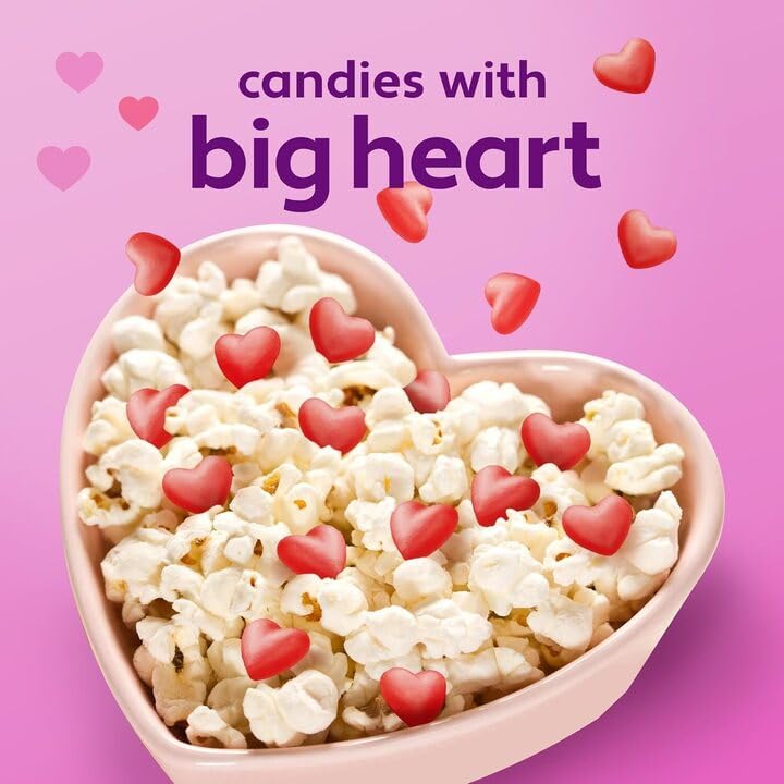 Brach’s Jube Jel Cherry Hearts portable snacks for road trips.