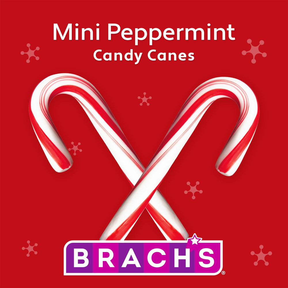 Brach's mini peppermint candy canes stocking stuffers for all ages