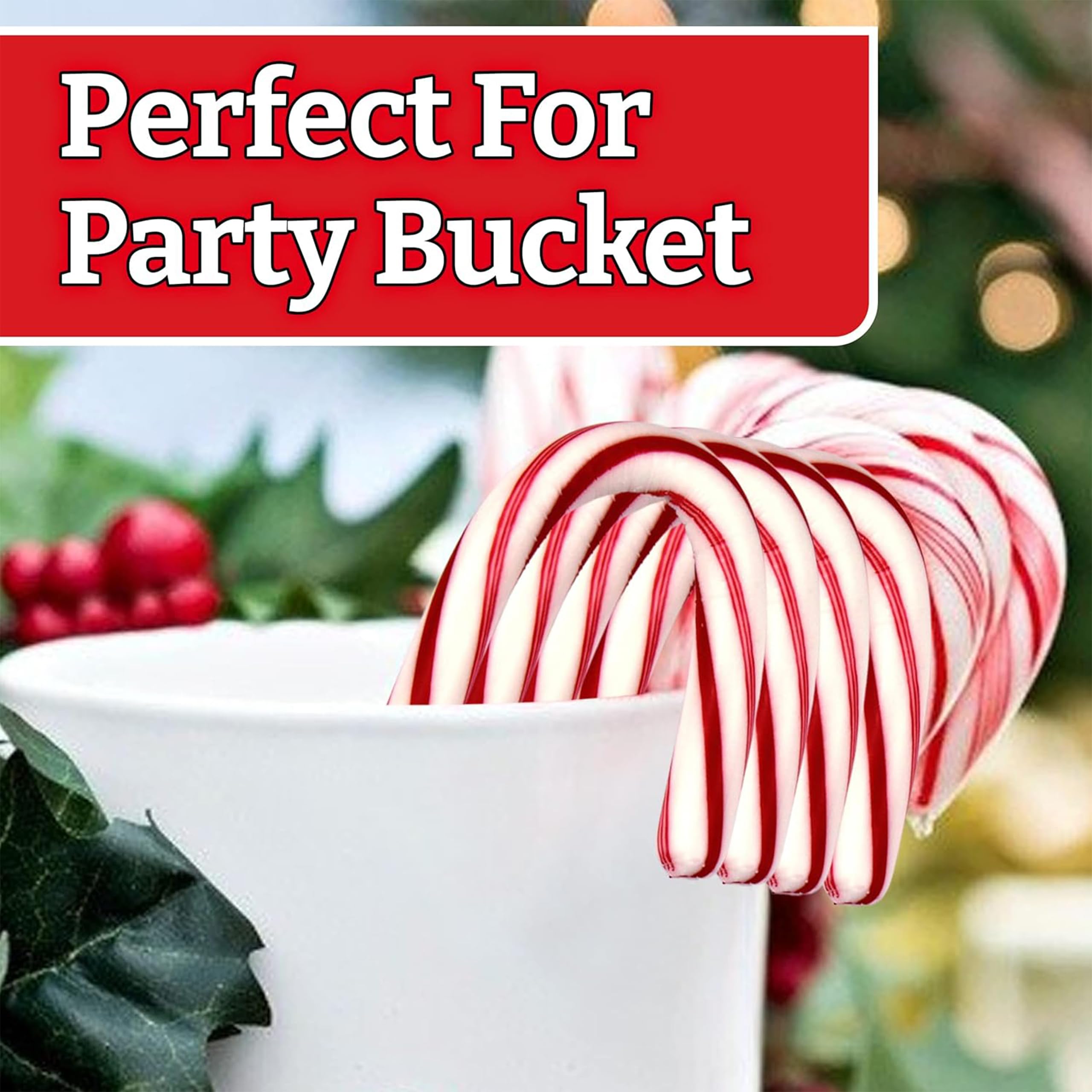 Brach's peppermint candy canes pack-3 label on the outer packaging.
