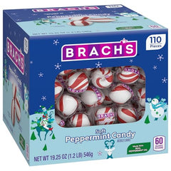 Brach's Peppermint Candy red and white swirl for holiday decorating.