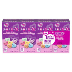 Brach's Sweet Bright Conversation Hearts eight-box gift set ready for sharing.