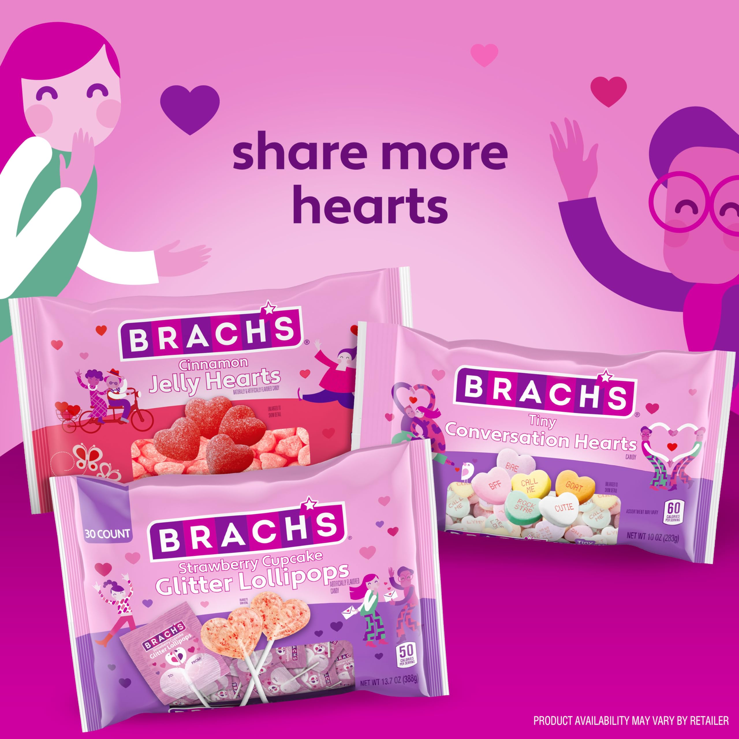 Brach’s Tiny Conversation Hearts ready for Valentine’s Day treat exchanges