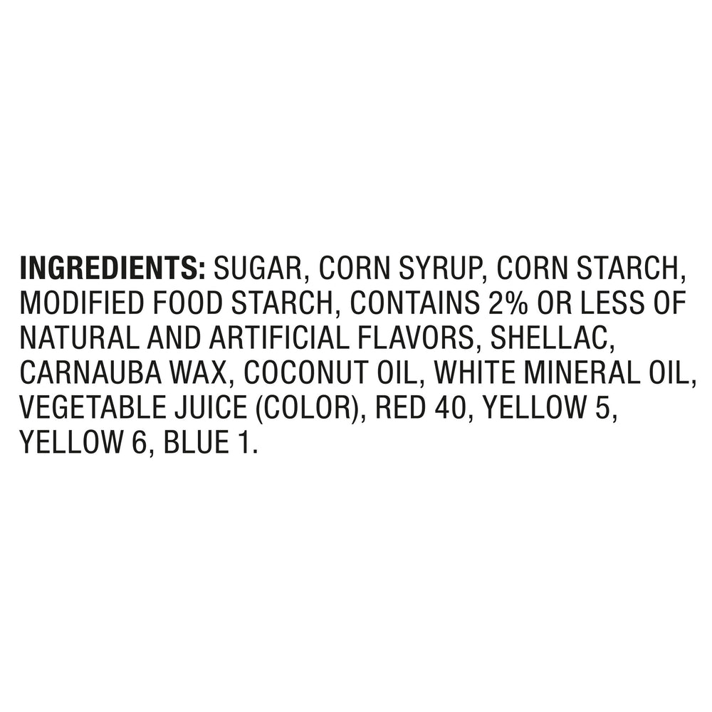Cupcakes topped with Brach's Tiny Jelly Beans bring bright, chewy sweetness.