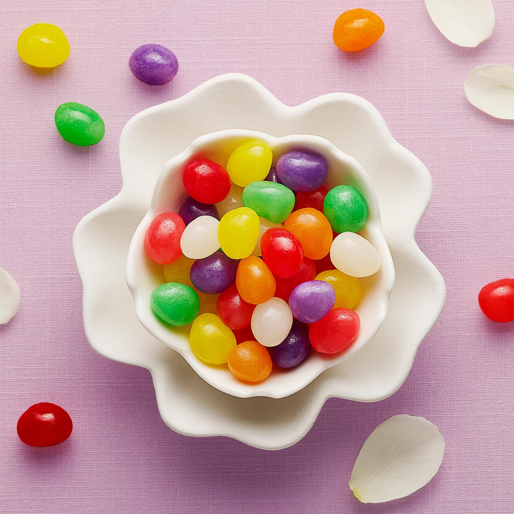 Assorted flavors brighten Easter eggs and hunts with vivid hues.