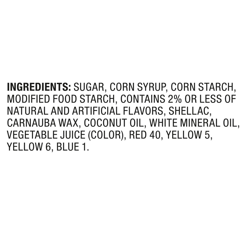 Brach's Tiny Jelly Beans lime flavor provides vibrant garnish for treats.
