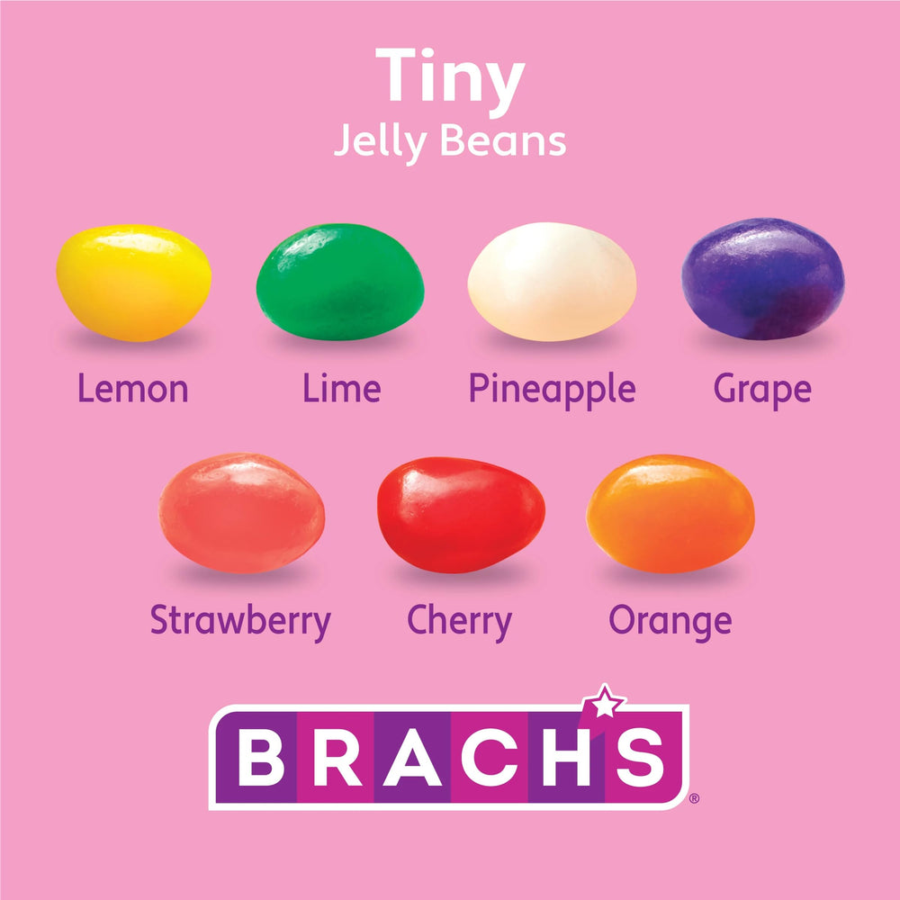 Brach's Tiny Jelly Beans orange flavor enhances Easter bowls and hunts.
