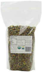 Braga Organic Farms pistachios kernel closeup showcases vibrant kernels ready for roasting or topping.
