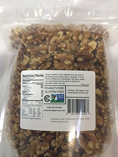 Braga Organic Farms packaging shows a convenient 2 lb bag.