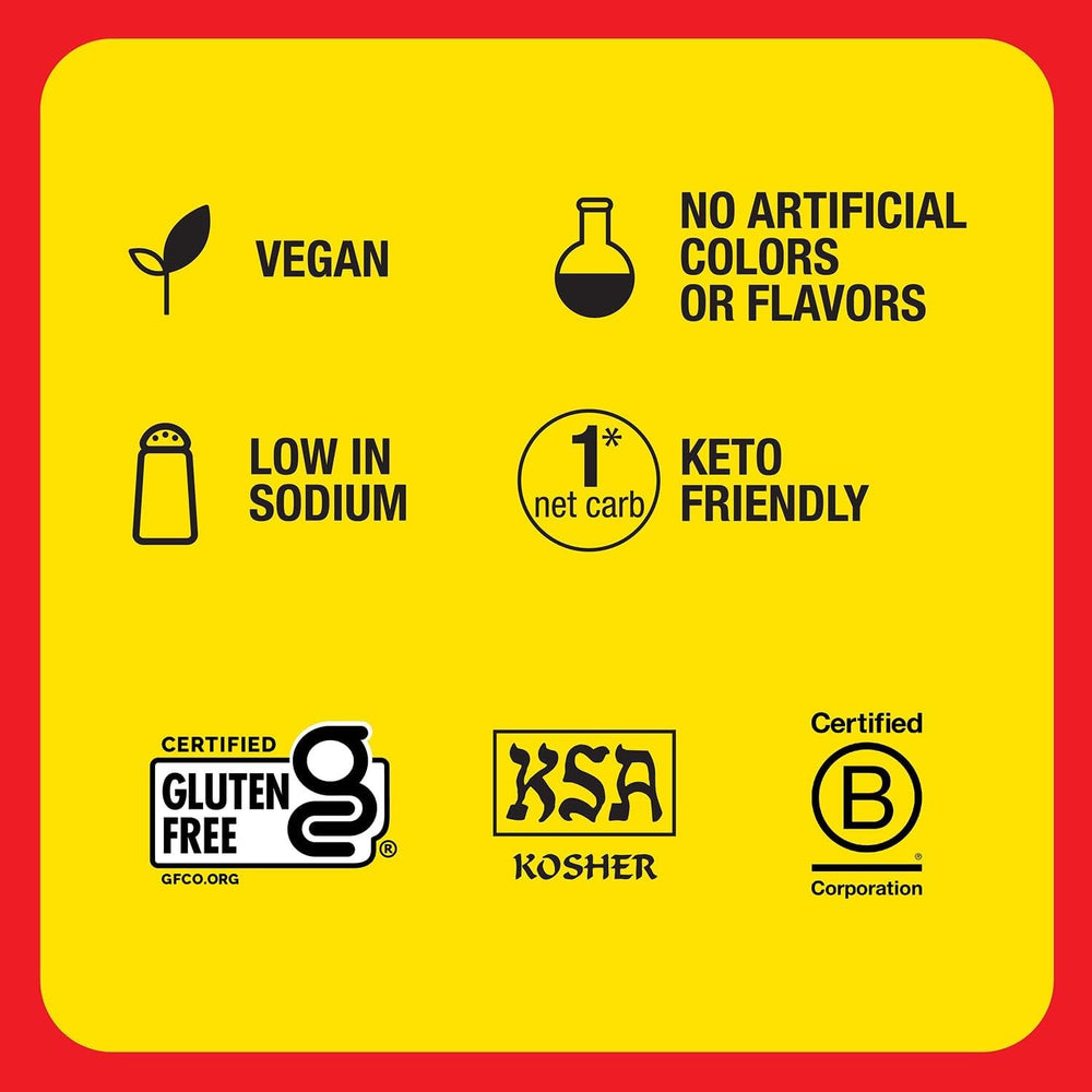 Bragg Nutritional Yeast Seasoning shown as a versatile vegan cheese substitute for veggies.