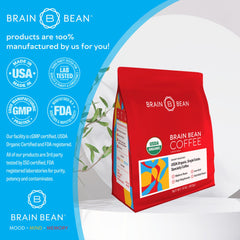Brain Bean brew-perfect-morning-cup illustrates a smooth, low-acid cup perfect for daily rituals.