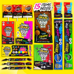 Brain Blasterz lollipops variety for fun snacking and sharing.