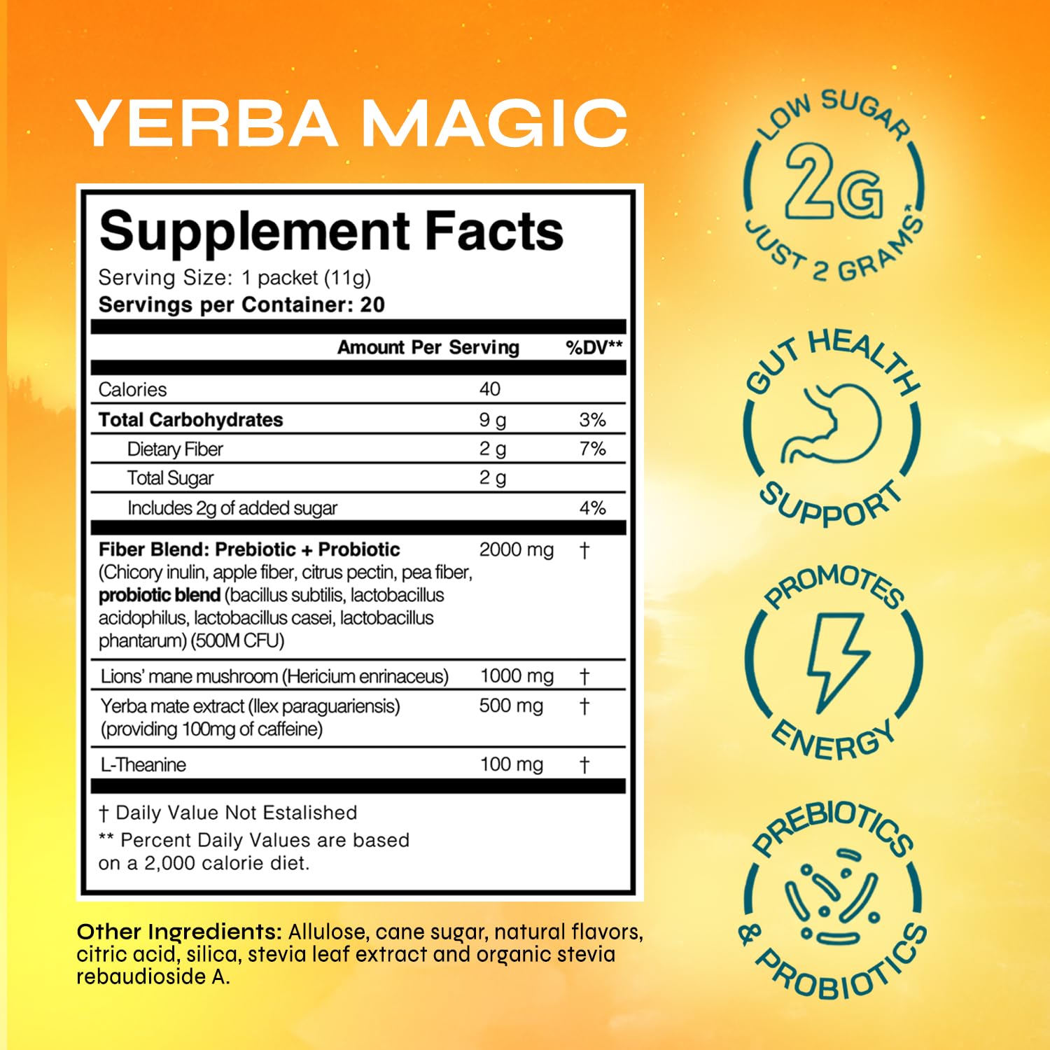 Brainista Yerba Magic on-the-go energy supports daily performance