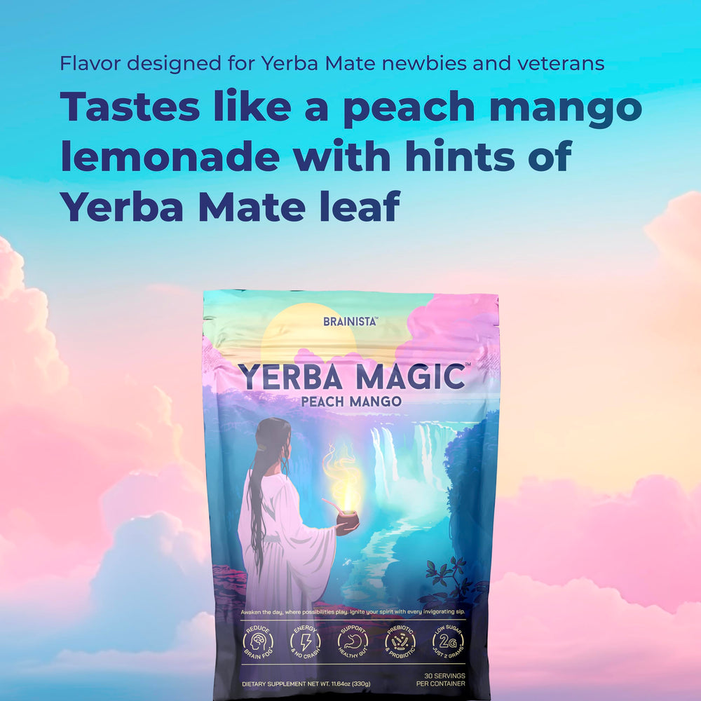 Brainista Yerba Magic prebiotics-probiotics emphasis on gut balance