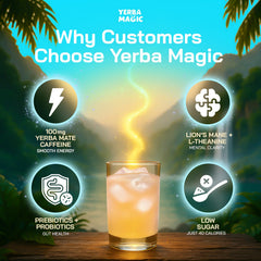 Brainista Yerba Magic tub-front packaging