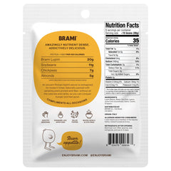 BRAMI Lupini Snack Mediterranean Medley bowl ideal for on-the-go snacking.