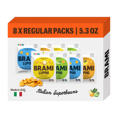 BRAMI Lupini Beans Snack Sardinian Sea Salt: protein-packed bite