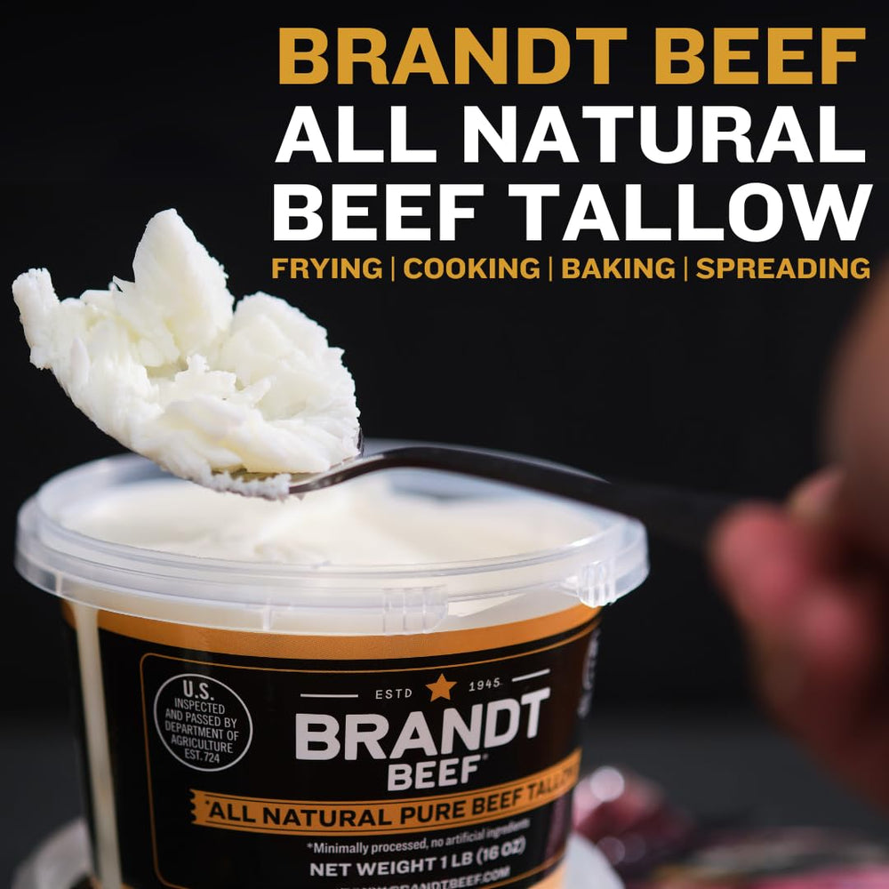 Brandt Beef Tallow frying-pan-browning delivers crisp textures with neutral flavor.