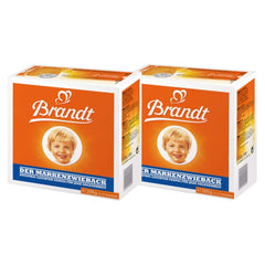 Brandt Zwieback Rusk teething-friendly texture soothes gums.