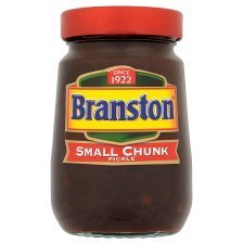 Branston Small Chunk Pickle on a cheese sandwich for tangy depth.