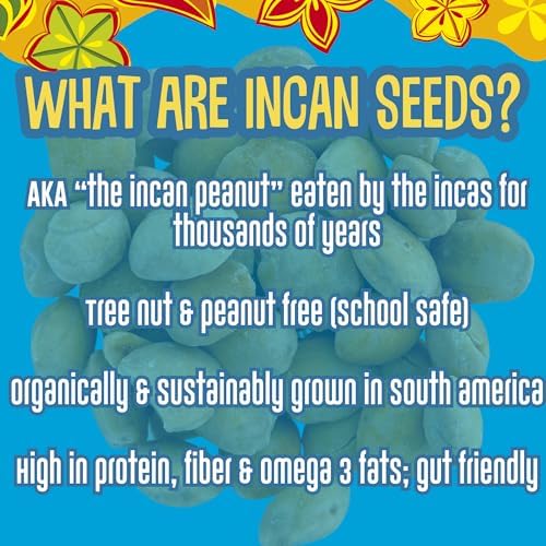 Brass Roots Incan protein seeds salted kids snack image for lunchbox inclusion.