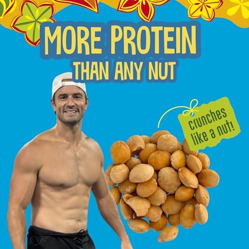Brass Roots Incan protein seeds salted omega-3 rich snack focus.