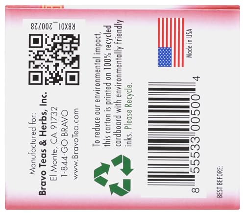 Bravo Tea Blood Pressure tea bags ready for a soothing daily cup
