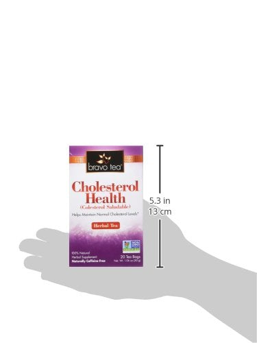 Bravo Tea Chlesterol Health mug with steam, perfect for a cozy moment