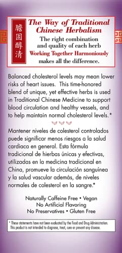 Bravo Tea Chlesterol Health tea bag ready to pour for meals and more
