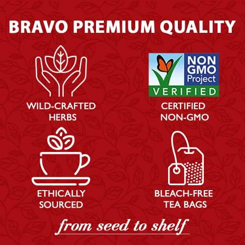 Dusted over roasted vegetables, Bravo Teas 6Mushroom Dfns adds depth