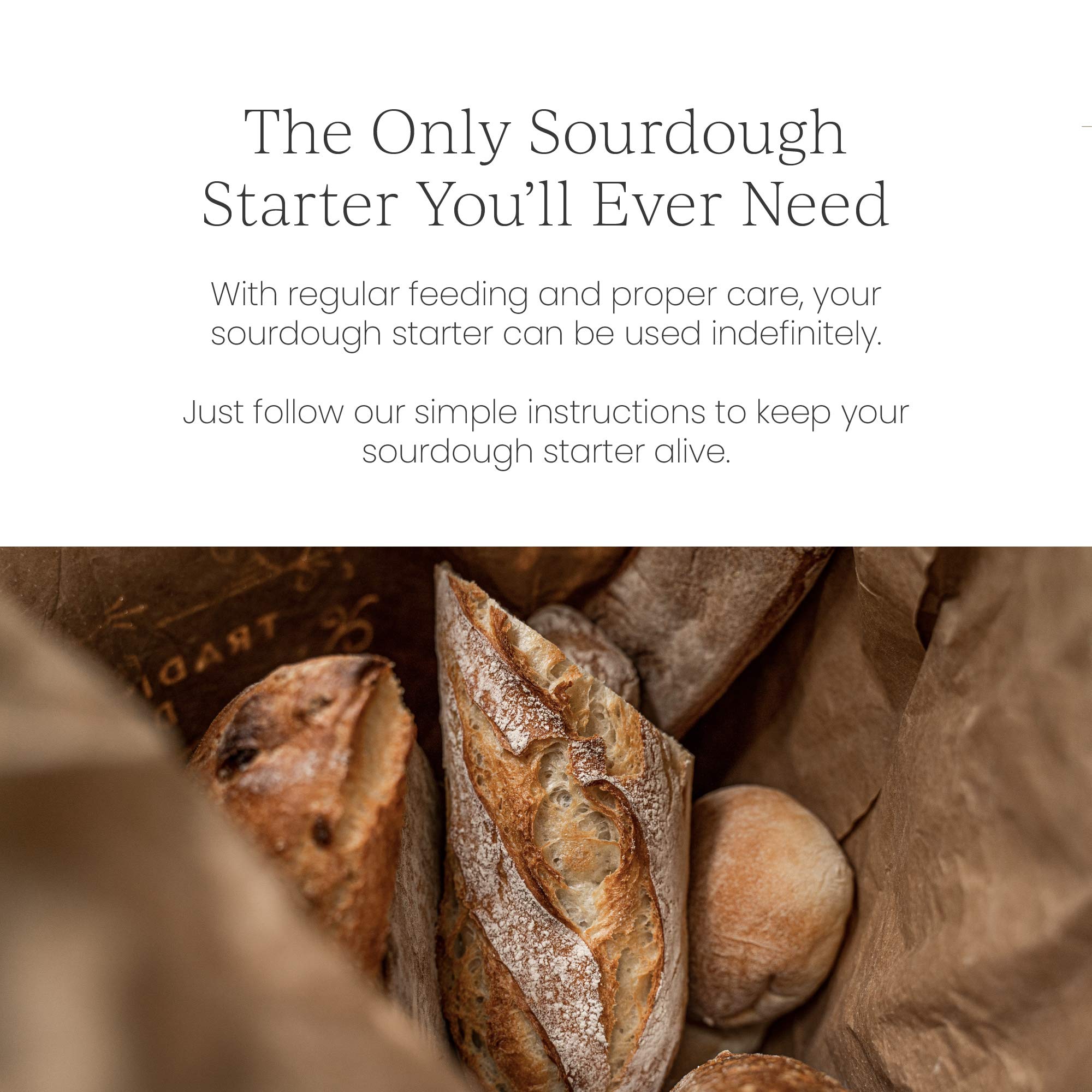 Breadtopia label highlights organic, non-GMO ingredients for quality