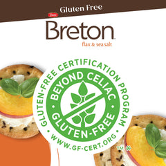 Breton crackers with dipping ideas for party spreads.