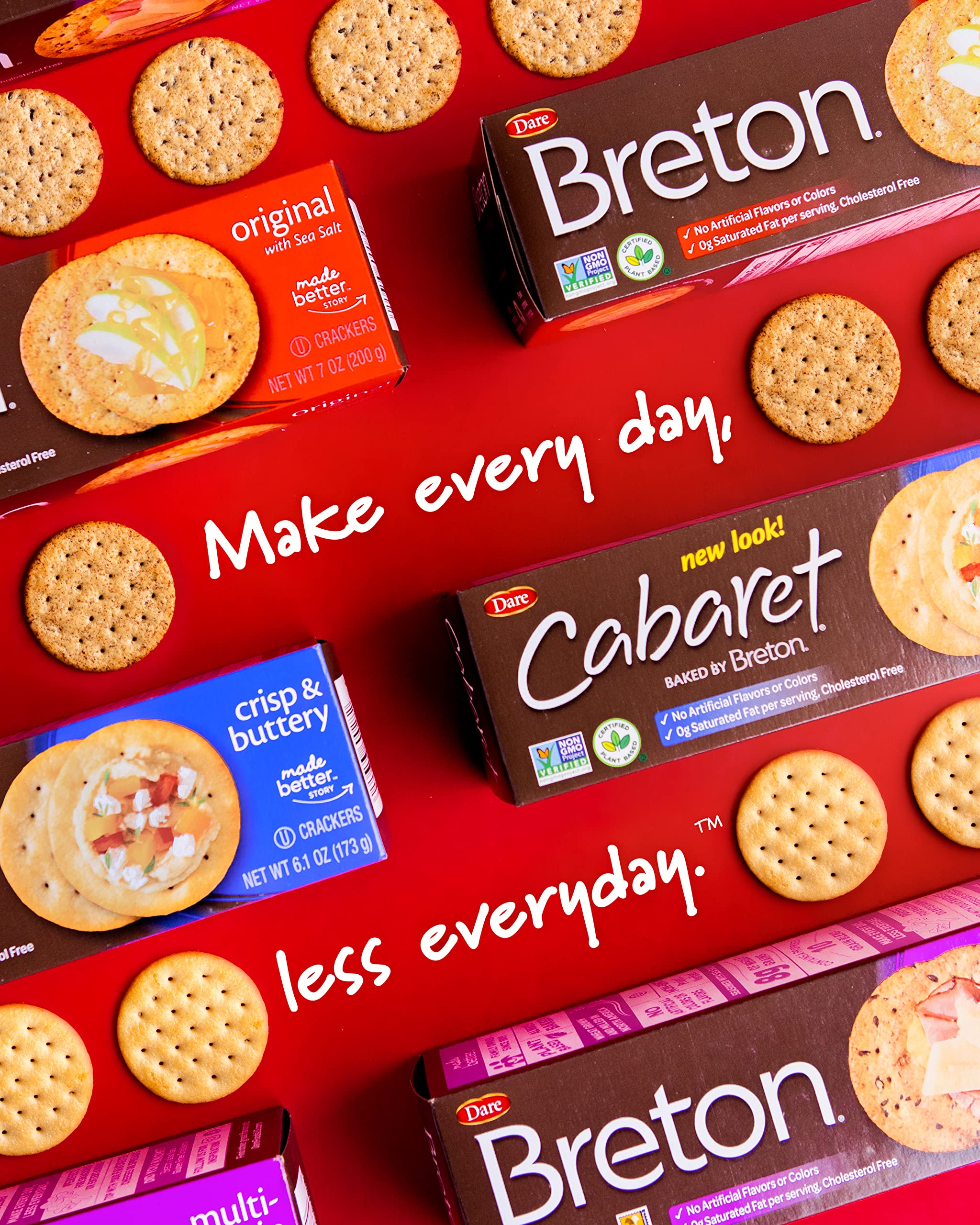 Breton Multigrain Crackers Kosher symbol closeup—certified dietary-friendly.