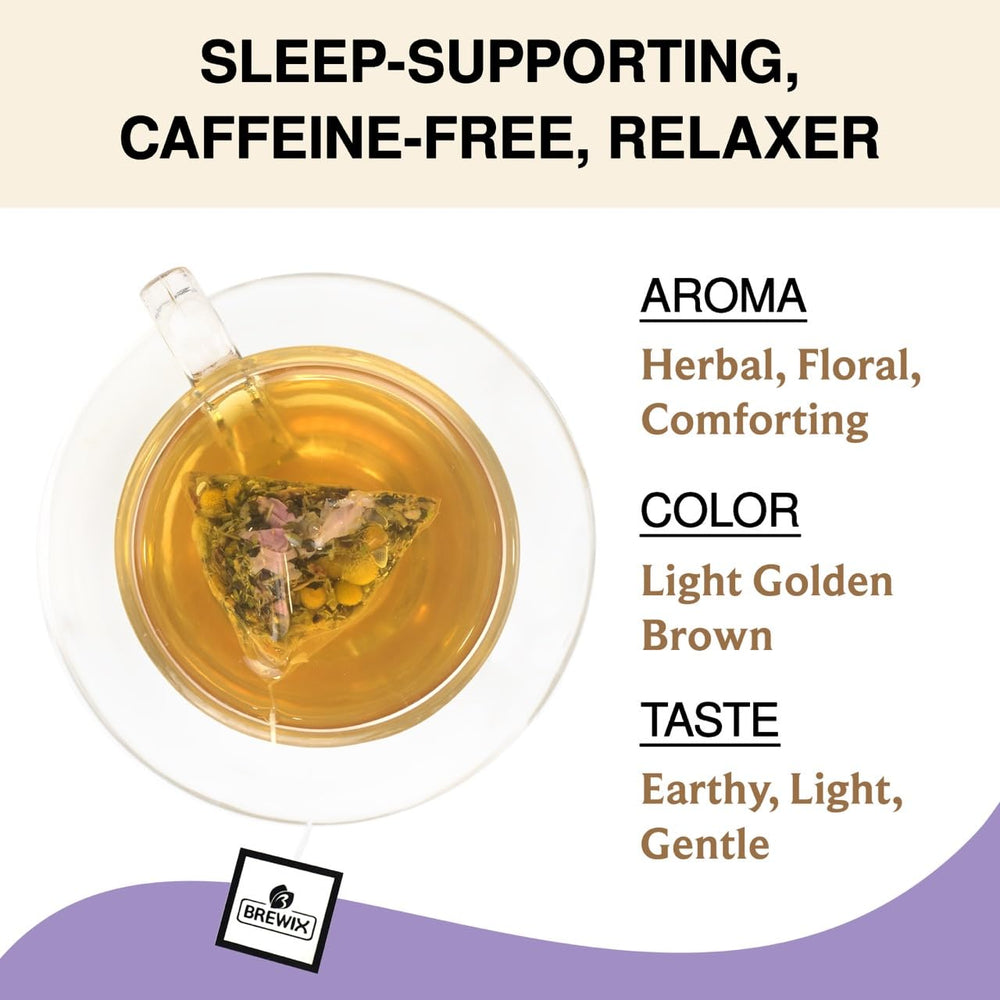 BREWIX Valerian Comfort Tea garden-to-table sourcing highlights freshness