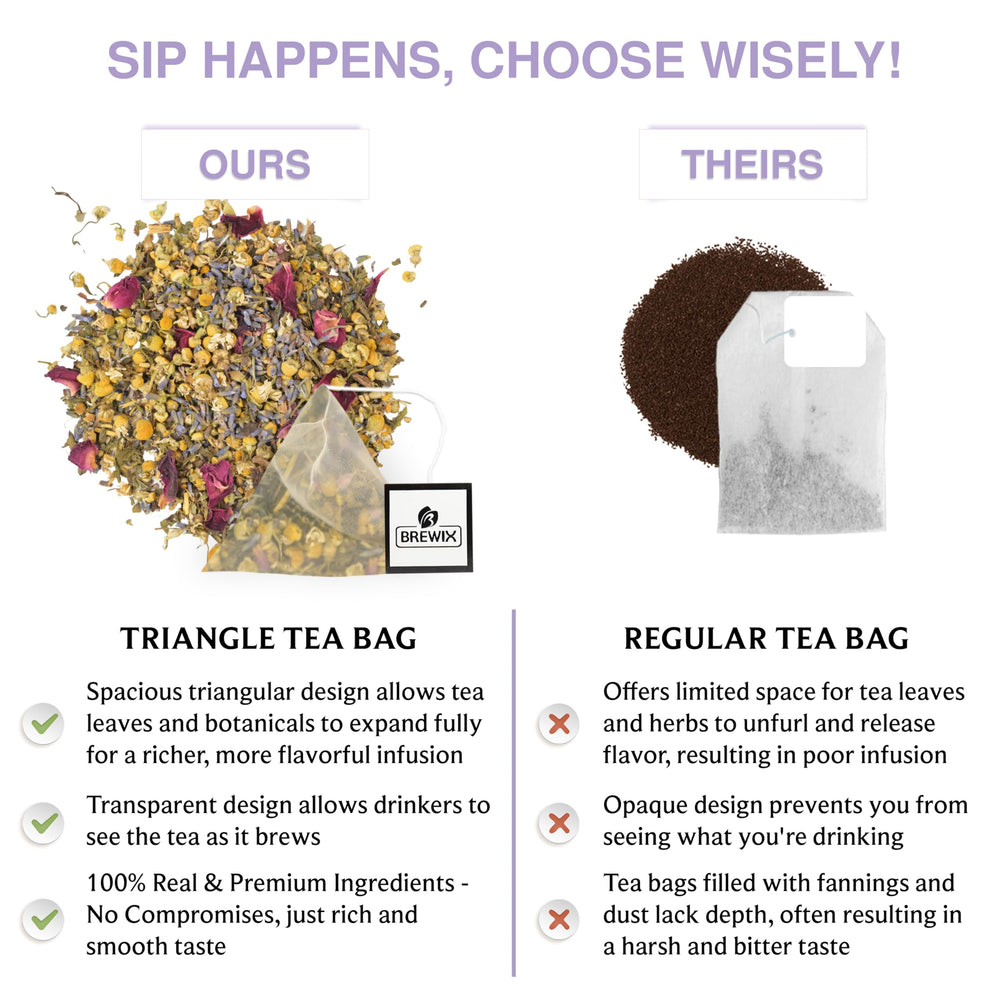 BREWIX Valerian Comfort Tea master blender at work ensuring consistent flavor