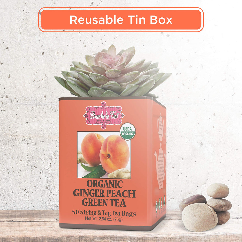 Brew La La low caffeine green tea supports gentle energy.
